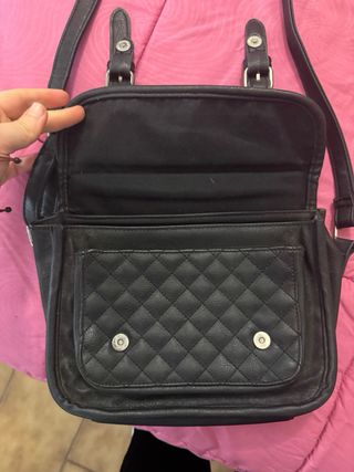 Borsa a cartella nera Even & Odd