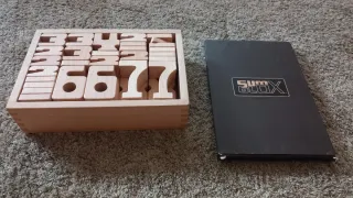 SumBlox Mini Números Madera Montessori