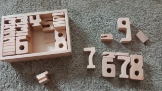 SumBlox Mini Números Madera Montessori