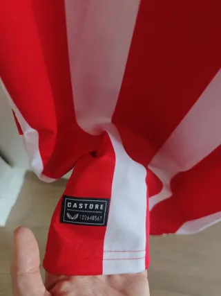 Camiseta Athletic Club 2023-24 Castore Roja/Blanca