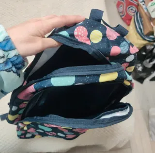 Mochila Roxy con estampado de círculos