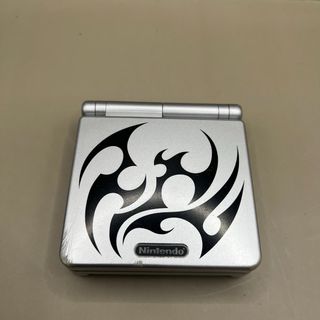 Game Boy Advance SP Tribal Argento