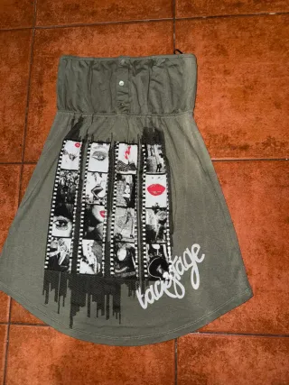 Vestido strapless Zerø's Talla