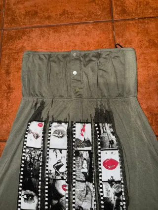 Vestido strapless Zerø's Talla