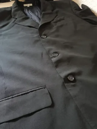 Chaqueta Zara Negra Hombre