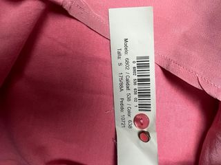 Blusa Massimo Dutti Rosa Mujer