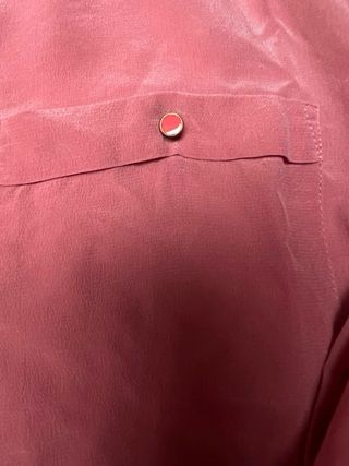 Blusa Massimo Dutti Rosa Mujer