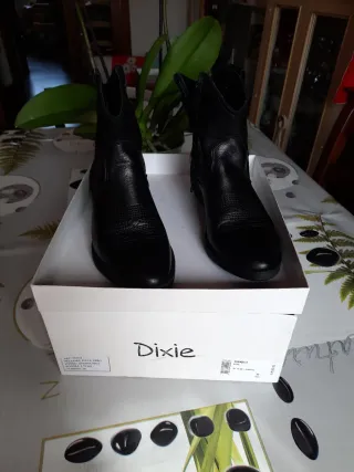 Stivaletti Dixie pelle nero tg. 38