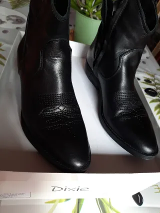 Stivaletti Dixie pelle nero tg. 38