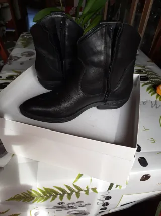 Stivaletti Dixie pelle nero tg. 38