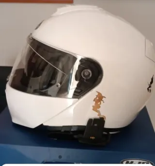 Casco Moto Talla S Blanco Marca: HJC