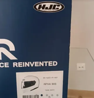 Casco Moto Talla S Blanco Marca: HJC