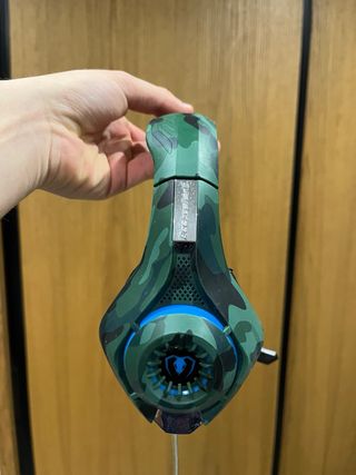 Auriculares Gaming Camuflaje