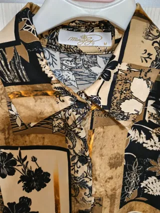 Blusa estampada mujer talla M