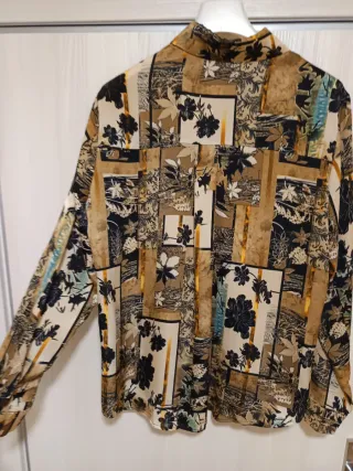 Blusa estampada mujer talla M