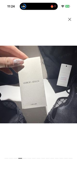 Scarpe Giorgio Armani Nere