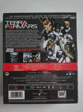Terra Formars + TF Revenge Blu-ray + Libro
