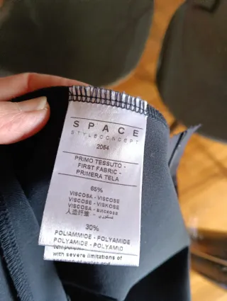 Tubino Space Style concept nero