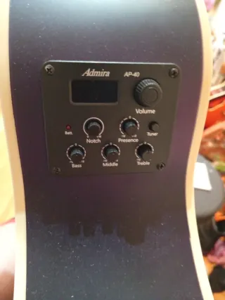 Guitarra Acústica Admira Indiana