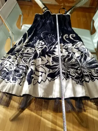 Vestido juvenil estampado floral