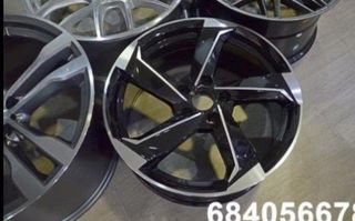 LLANTAS NEW RS7 ROTOR BLACK 5X112 AUDI