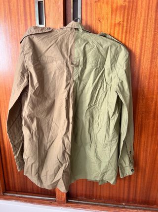 Blusa militar Zara verde