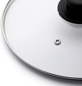 Tapa de cristal con pomo para olla y sarten Ø 38cm