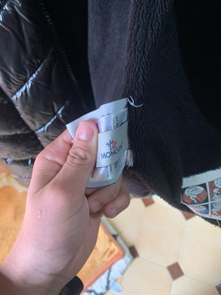 Chaqueta Moncler Negra Mujer