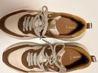 Geox Diamanta Bambas Beige/Marrón