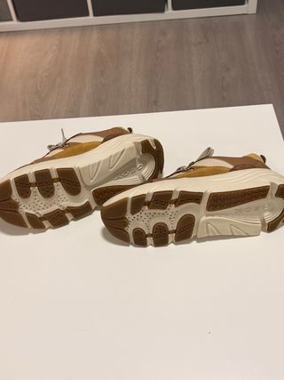 Geox Diamanta Bambas Beige/Marrón