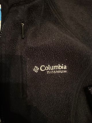 Chaqueta Polar Columbia Titanium Negra