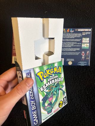 Scatole Pokémon Rubino, Zaffiro e Smeraldo GBA
