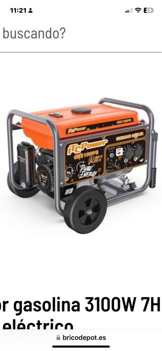 Generador Eléctrico GENERGY TURBO 2800 w