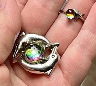 Lote bisutería / plata vintage