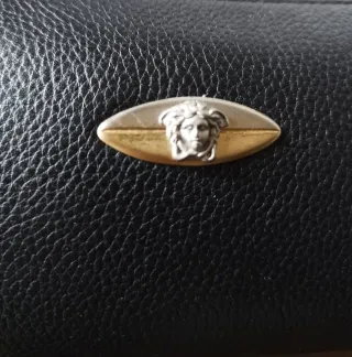 Pochette Gianni Versace nera