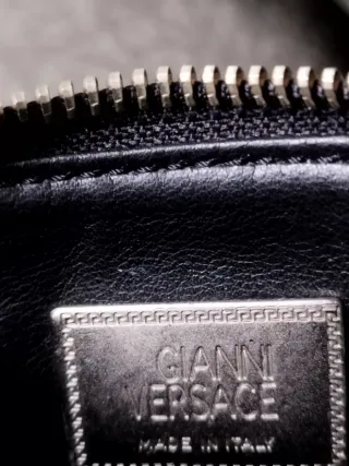 Pochette Gianni Versace nera