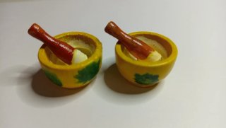 Miniatura mortaio Alí Oli