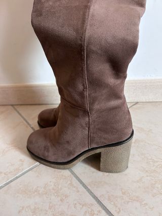 Stivali alti Lovery tacco