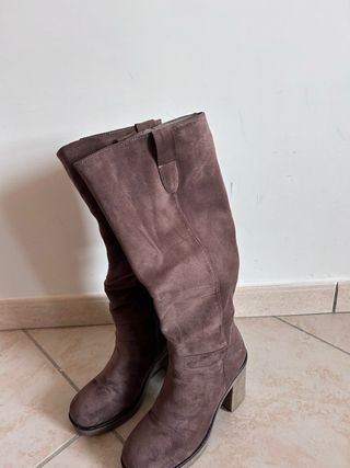 Stivali alti Lovery tacco