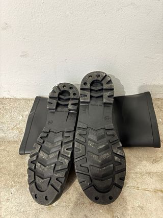 Botas de agua negras talla 44