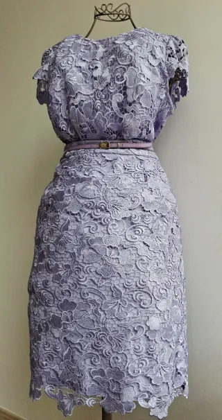 Conjunto Encaje Lavanda Roberto Verino