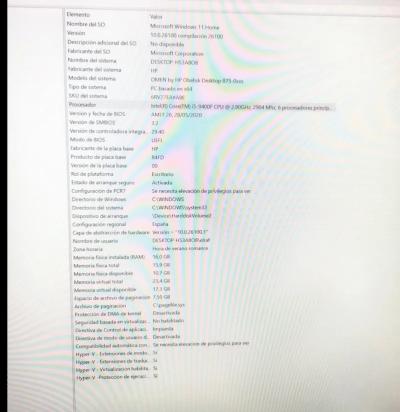 HP OMEN Obelisk i5 9400f GTX 1050 ti afbeelding 9