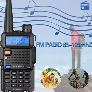 2 Radio Baofeng UV-5R con Accessori