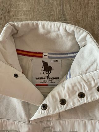 Sudadera Varlion Talla M Blanco Roto Original