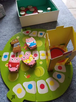 Juego de mesa 3 Little Pigs Goula