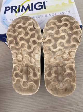 Stivaletti Primigi Blu Navy e Cuoio Tg. 24