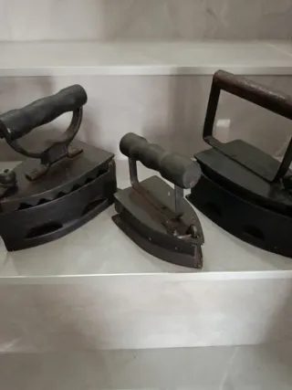 Antiguas planchas de carbón (30€/unidad)