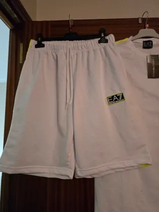 Conjunto Deportivo hombre blanco Talla M
