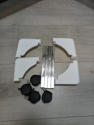 Carrito Para Plantas con Ruedas 50Kg  Base Macetas