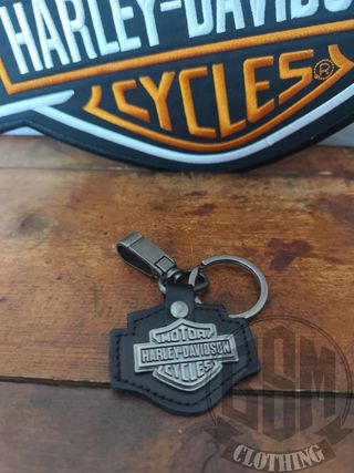 Portachiavi Harley-Davidson Pelle